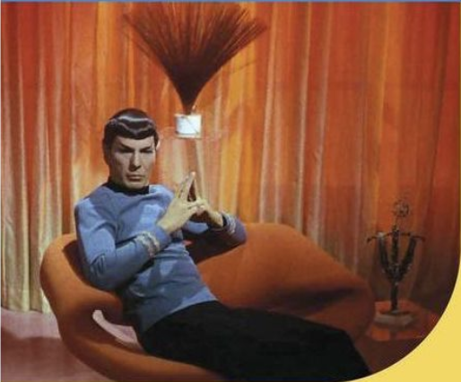 Mister Spock thinking about the frontier of AI